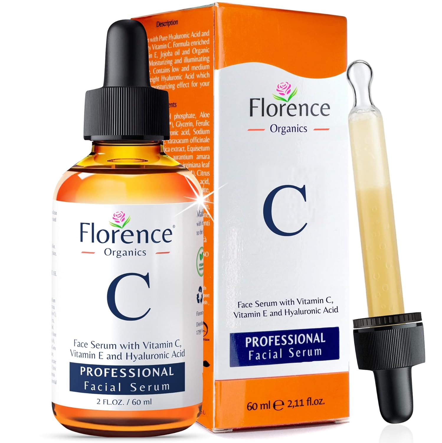 Vitamin C Face Serum – Brightening & Anti-Aging, 2 fl oz