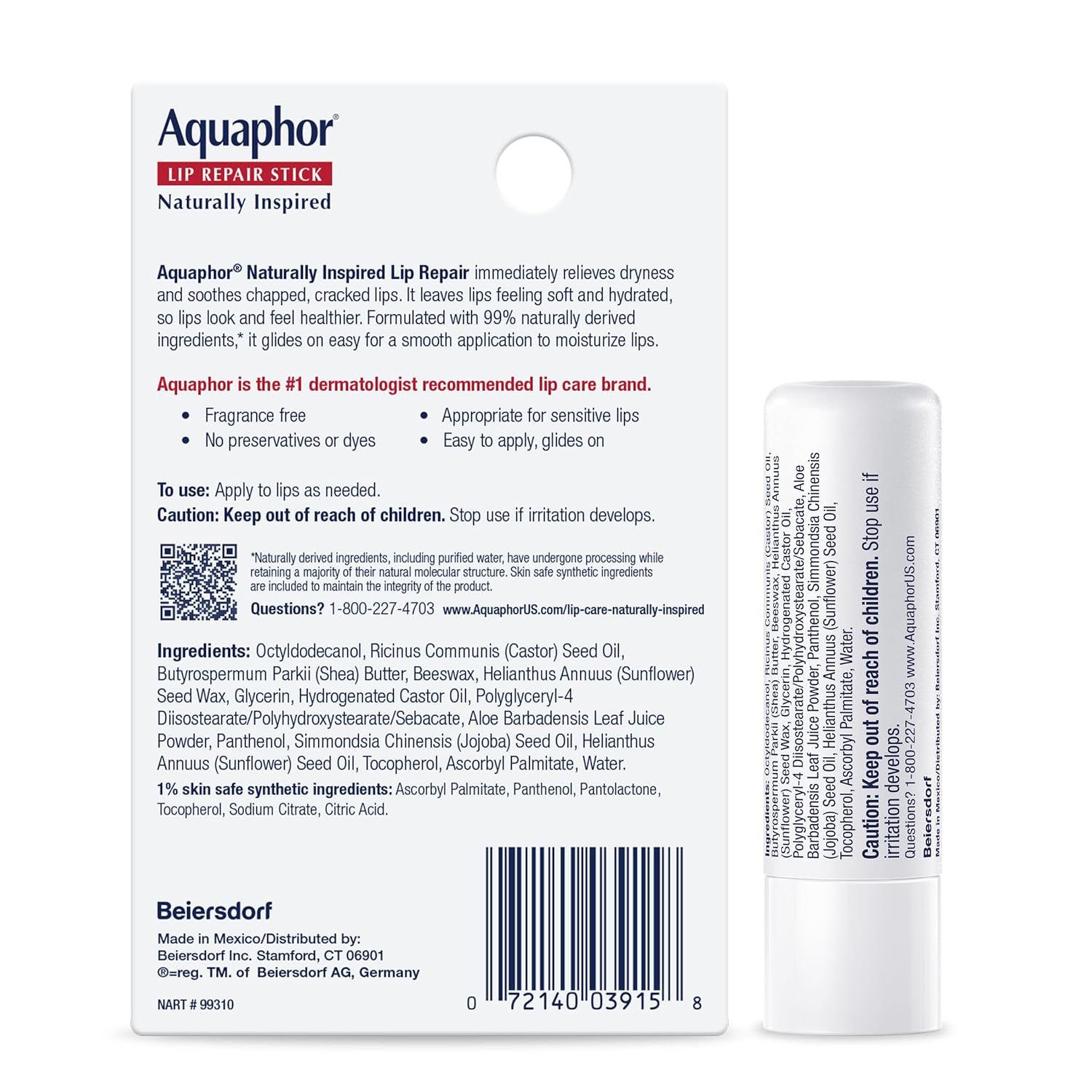 Aquaphor Naturally Inspired Hydrating Immediately